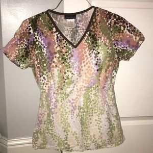 Cherokee Cute Green Scrub Set